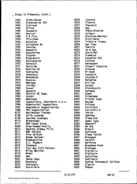 Prenatal Record - National Archives and Records Administration