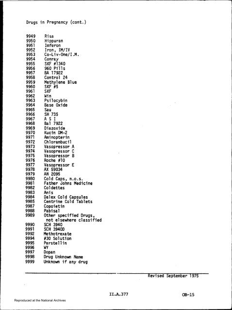 Prenatal Record - National Archives and Records Administration