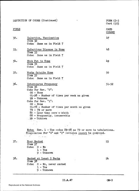 Prenatal Record - National Archives and Records Administration