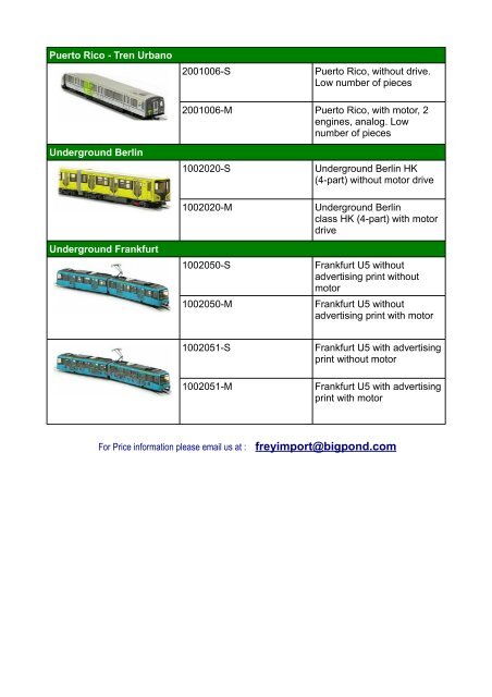 Old-timer street car models