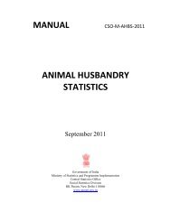 Manual on Animal Husbandry Statistics.pdf - Ministry of Statistics ...