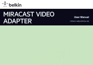 MIRACAST VIDEO ADAPTER - Belkin