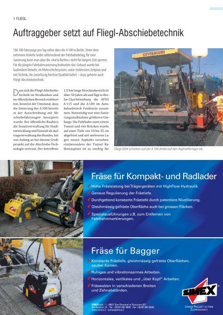 Baumaschinen Baugeräte Baufahrzeuge - SBM Verlag GmbH