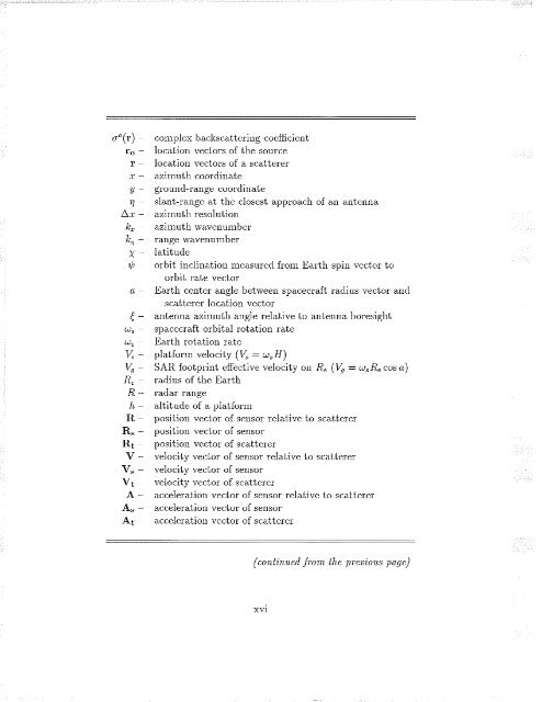 INVERSION OF SYNTHETIC APERTUR,E R,ADAR (SAR) - MSpace ...