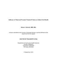 Influence of Maternal Prenatal Vitamin D Status on Infant Oral Health