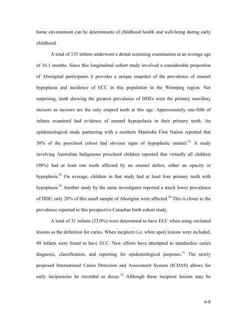 Influence of Maternal Prenatal Vitamin D Status on Infant Oral Health