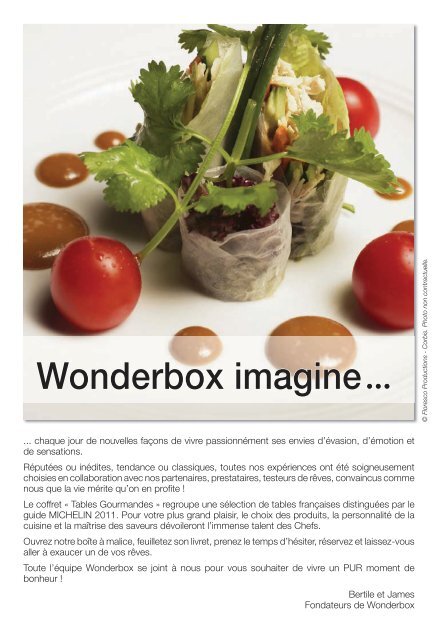 Wonderbox imagine - Fnac