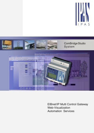 EIBnet/IP Multi Control Gateway Web-Visualization Automation Services