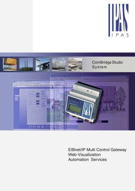 EIBnet/IP Multi Control Gateway Web-Visualization Automation Services