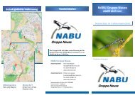 Gruppe und Projekte - NABU Neuss
