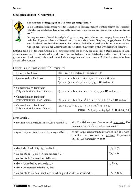 TU - Grundwissen