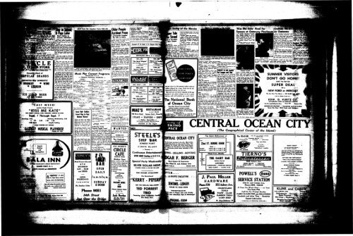 Sep 1953 - On-Line Newspaper Archives of Ocean City