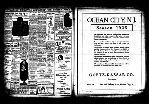 Mar 1926 - On-Line Newspaper Archives of Ocean City