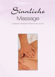 Leseprobe: Sinnliche Massage - Hans Nietsch Verlag