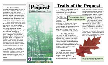 Pequest Trails Guide - State of New Jersey