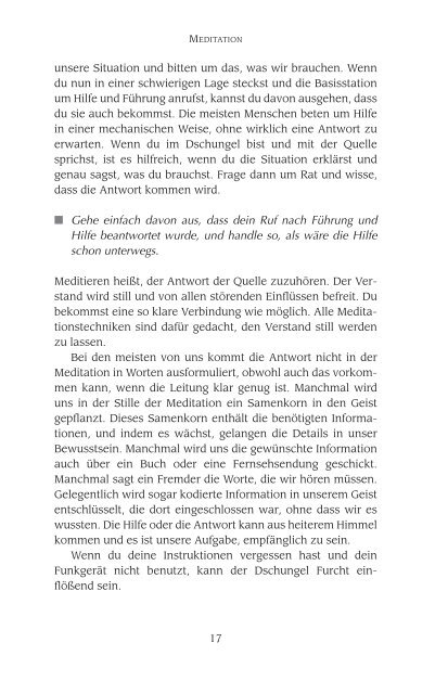 Leseprobe: Dein Aufstieg ins Licht - Hans Nietsch Verlag