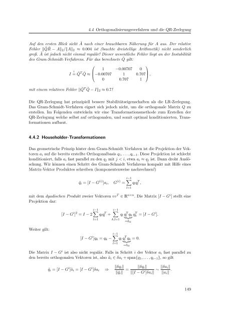 Einführung in die Numerische Mathematik - Lehrstuhl Numerische ...