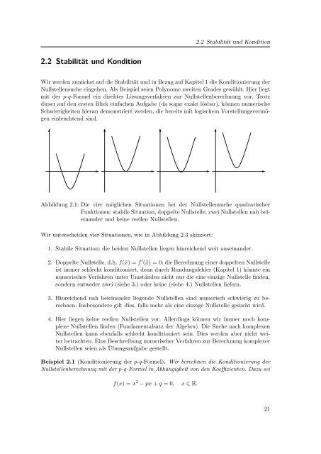 Einführung in die Numerische Mathematik - Lehrstuhl Numerische ...