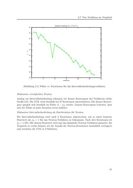 Einführung in die Numerische Mathematik - Lehrstuhl Numerische ...