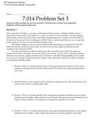 7.014 Problem Set 3