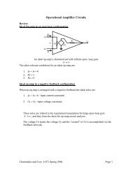 Operational Amplifiers