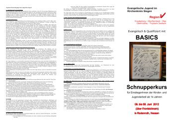2012-03, Basics, Ausschreibung - Evangelische Kirchengemeinde ...