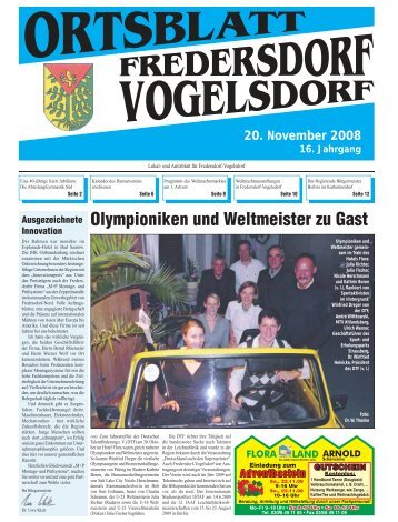 Herzliche - Heimatverein Fredersdorf-Vogelsdorf