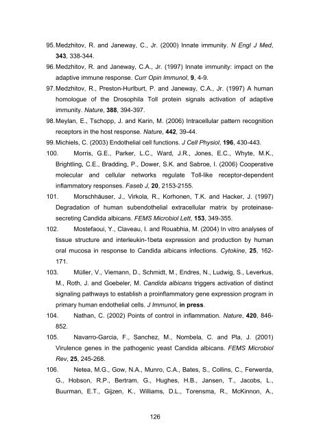 Candida albicans-induzierte Genexpression in primären ... - OPUS