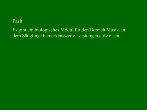 Die Bedeutung von Musik in der Entwicklung des Kindes - AIM