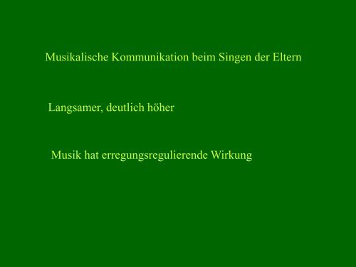 Die Bedeutung von Musik in der Entwicklung des Kindes - AIM