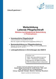 Weiterbildung Leitende Pflegefachkraft - GGSD