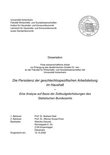 Dokument 1.pdf (6.036 KB) - Universität Hohenheim