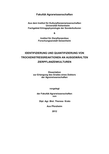 Dokument 1.pdf - Universität Hohenheim