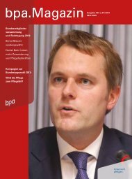 bpa. Magazin - Bundesverband privater Anbieter sozialer Dienste eV