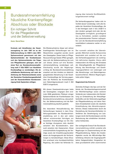 bpa. Magazin - Bundesverband privater Anbieter sozialer Dienste eV