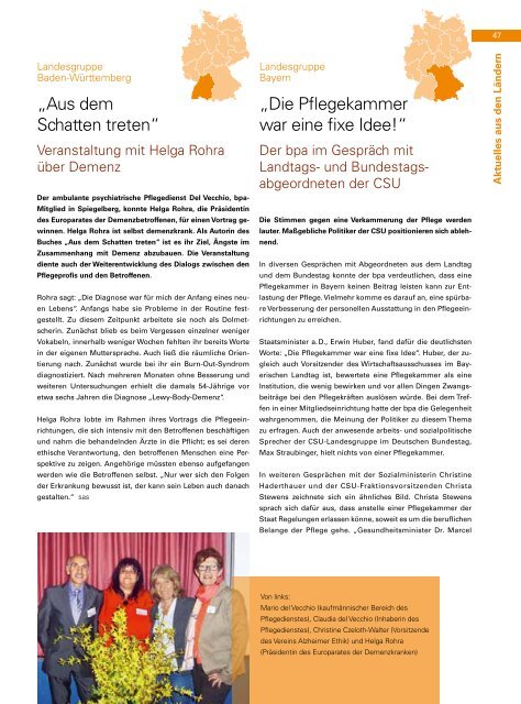 bpa. Magazin - Bundesverband privater Anbieter sozialer Dienste eV