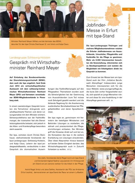 bpa. Magazin - Bundesverband privater Anbieter sozialer Dienste eV