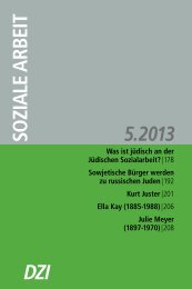 Julie Meyer - Deutsches Zentralinstitut für soziale Fragen