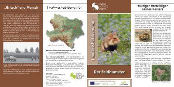 Der Feldhamster - Naturschutzbund NÖ
