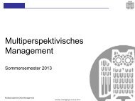 mechanische perspektive - Lehrstuhl von Prof. Dr. Christian Scholz