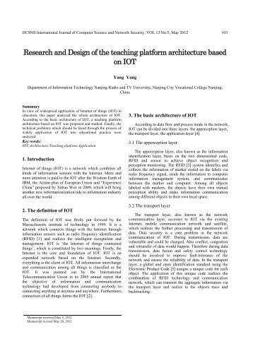 Research and Design of the teaching platform architecture based on ...