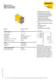 Data Sheet (English) - TURCK