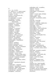 Liste von Abkürzungen/List of Abbreviations