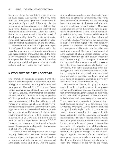 Congenital malformations - Edocr