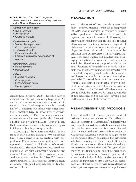 Congenital malformations - Edocr