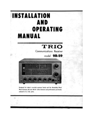 TRIO 9R-59 HF Comms Reciever Manual.pdf - TextFiles.com