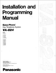 Panasonic VA-824 Installation and Programming.pdf - TextFiles.com