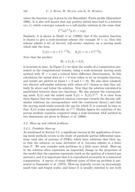 Adaptivity with moving grids