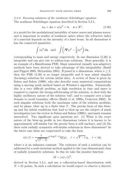 Adaptivity with moving grids