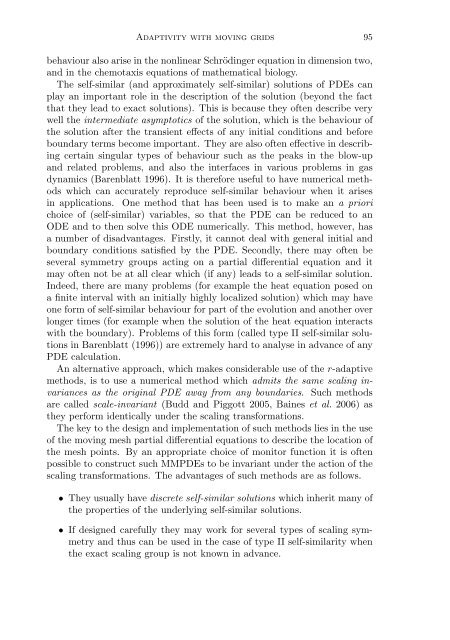 Adaptivity with moving grids